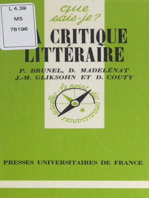 cover image of La Critique littéraire